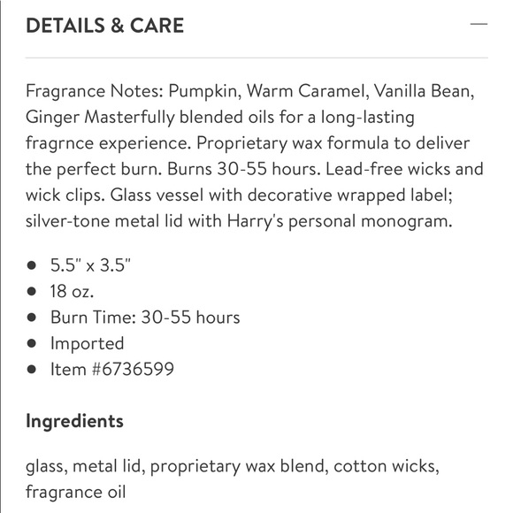 Luxe Pumpkin Spice Candle Holiday Hostess Gift 🎁 - Picture 6 of 13